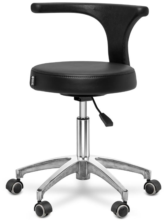 Стул ассистента с абдоминальным упором в мягкой обивке Mercury