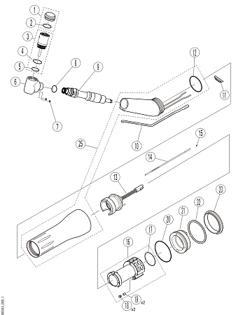 Картридж NSK M95L (C600015/C600F015)